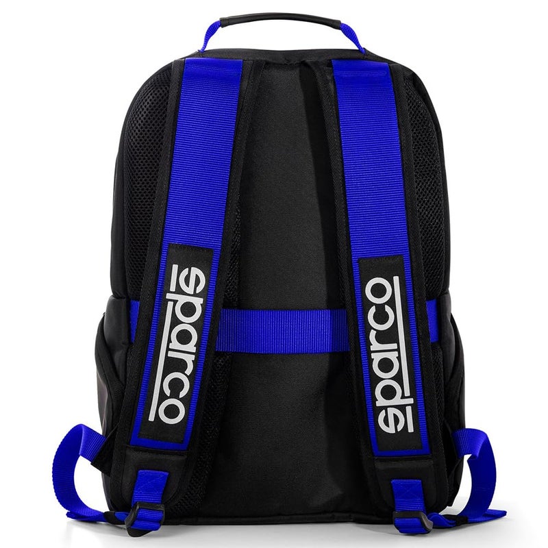 Sparco حقيبة ظهر مرحلة سوداء/زرقاء - Image 2